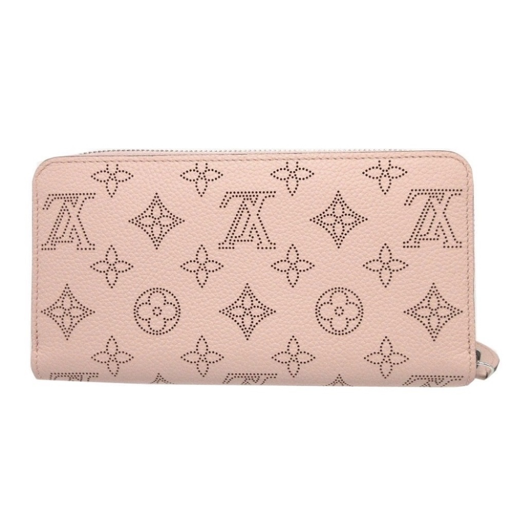 Louis Vuitton Monogram Mahina Zippy Pink Jasmine Wallet - Picture 2 of 13